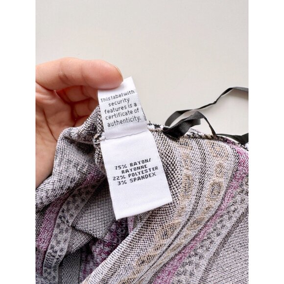 NWOT DVF DIANE VON FURSTENBERG Eleanor Jacquard Knit Fit & Flare Dress, Size M - Picture 15 of 16